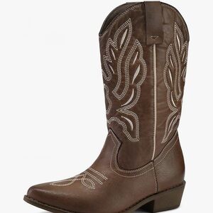 Stylish Brown Western Boots
